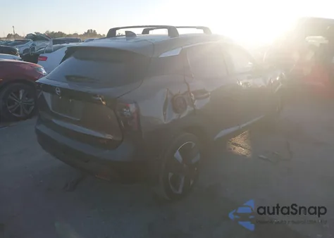 2025 Nissan Kicks Sr Fwd from USA, damaged, VIN 3N8AP6DA7SL419768